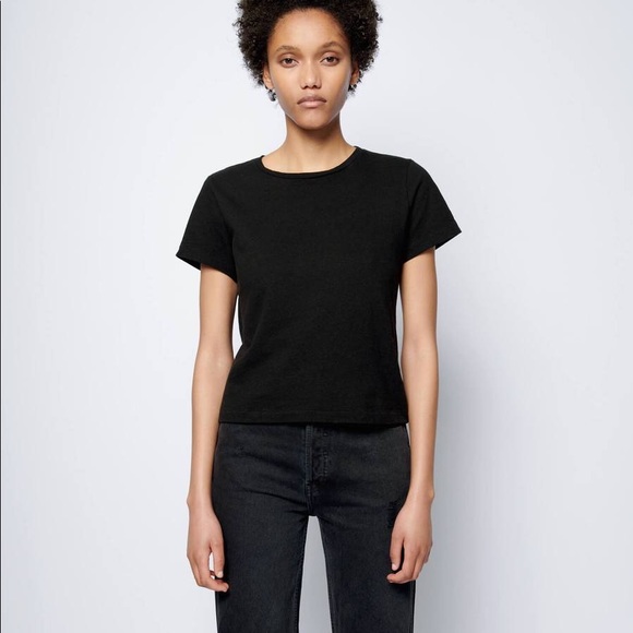 REDONE Tops | Redone Hanes Classic Black T Shirt | Poshmark